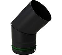 SAVE Fumisteria Classic NO1004 Elbow chimney pipe Nero