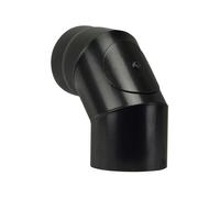 Save Fumisteria Curva D. 15cm A 90 no Guarnizioni PLUS LIGHT Nero NNO1508