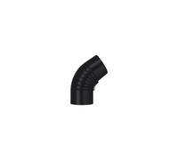 Save Fumisteria Gomito Legna 45° Classic Nero Opaco cm 12