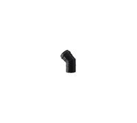 Save Fumisteria Gomito Pellet 45° Nero Opaco cm 12