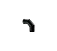 SAVE Fumisteria Plus Gomito per canna fumaria Nero Ø8cm