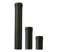 Save Fumisteria Tubo per Pellet Ø 8 cm Lung 0,5 m colore nero opaco PNL801