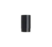 Save Fumisteria Tubo Plus Light per Legna 12 cm Lung 25 cm Nero opaco NNOL1202