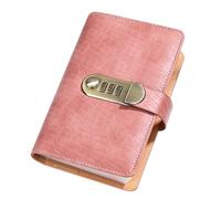 Save Money Challenge Book,17,8 x 11 cm Cash Money Saving Book with Combination Lock | 100 Pages Refined and Enduring Vintage Budget Planner Wallet For Travel Home Outings Dorm Business Trips