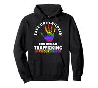 Save Our Children Shirt - End Human Trafficking Felpa con Cappuccio