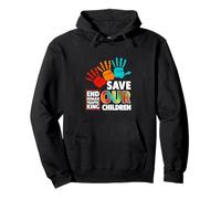 Save Our Children Shirt - Fine Tratta di Esseri Umani Camicie Felpa con Cappuccio