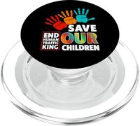 Save Our Children Shirt - Fine tratta di esseri umani camicie PopSockets PopGrip per MagSafe