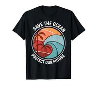 Save Our Oceans Gocce Salva i mari Maglietta