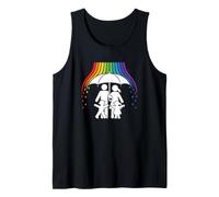 Save Space - Ombrello Protettivo Arcobaleno, Motivo: patrioti Canotta