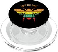 Save the Bees, design vintage vintage invecchiato PopSockets PopGrip per MagSafe