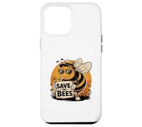 Save The Bees Enthusiast messaggio sostenibile Custodia per iPhone 12 Pro Max