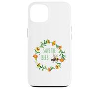 Save The Bees - Fiori, alveari, Giornata della Terra, Regalo Ambiente Custodia per iPhone 13