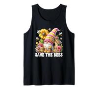 Save The Bees For Beekeepers Gardening Gnome Love Beekeeping Canotta