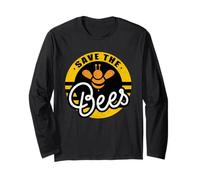Save The Bees Salvare Le api Apicoltore Apicoltura Ape Maglia a Manica