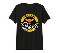 Save The Bees Salvare Le api Apicoltore Apicoltura Ape Maglietta Premium