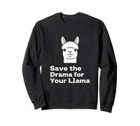 Save The Drama Llama Funny Saying for Fans Design Felpa