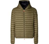 Save The Duck Giubbotto modello DONALD, da uomo, con imbottitura in Nylon, colore Verde oliva.