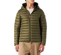 Save The Duck Giubbotto modello DONALD, da uomo, con imbottitura in Nylon, colore Verde oliva.