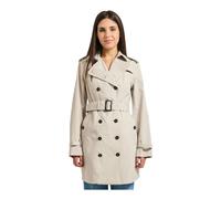 Save The Duck - Long Trench Coat - - Coats - Donna - Beige - XS