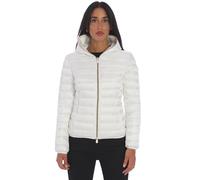 Save The Duck Piumino Donna Animal Free con Cappuccio Alexis D33620W-IRIS19 8059770296313 - Bianco Bianco 00002