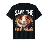 Save The Furry Potato, mangiatoia per porcellino d'India Maglietta