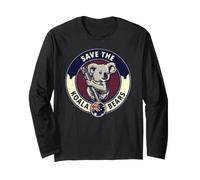 Save The Koalas Salvare Gli Orsi Koala Maglia a Manica