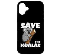 Save The Koalas Salvare I Koala Custodia per iPhone 16 Plus