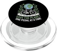 Save the Planet One Pedal at a Time Bike Pendolarismo PopSockets PopGrip per MagSafe