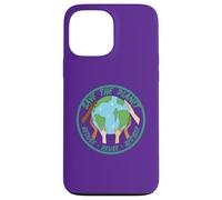 Save the Planet Recycle Earth Day Ambientale Mani Verde Custodia per iPhone 13 Pro Max
