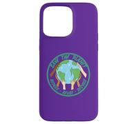 Save the Planet Recycle Earth Day Ambientale Mani Verde Custodia per iPhone 15 Pro Max