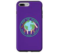 Save the Planet Recycle Earth Day Ambientale Mani Verde Custodia per iPhone 7 Plus/8 Plus