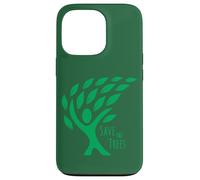 Save the Trees Earth Day - Foglie fluenti nel vento Custodia per iPhone 13 Pro