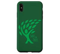 Save the Trees Earth Day - Foglie fluenti nel vento Custodia per iPhone XS Max