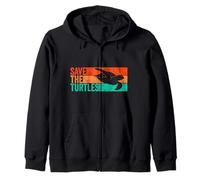 Save The Turtles Felpa con Cappuccio
