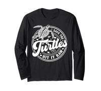 Save The Turtles Hit Raw Maglia a Manica