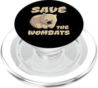 Save The Wombats Australia Animali Fuoco PopSockets PopGrip per MagSafe
