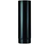 Save TUBO PER STUFA A LEGNA PORCELLANATO PLUS LIGHT Col. Nero opaco Ø cm. 12x 25