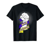 Save Ukraine - Stop Russia - Stop alla Guerra in Ucraina Maglietta