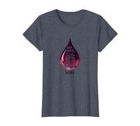 Save Water Drink Wine: Witty Wine Lover's Art Maglietta, Donna, Pervinca, XL