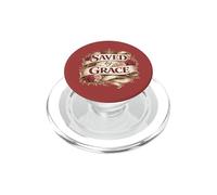 Saved By Grace Christian Angel Inspiring Efesans 2:8 Item PopSockets PopGrip per MagSafe
