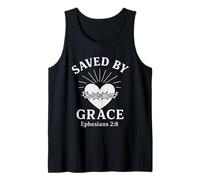 Saved By Grace Efesini 2:8 Corona di Spine Cristiana Canotta