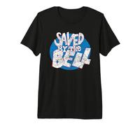 Saved By The Bell Distressed Logo Maglietta Premium