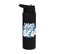 Saved By The Bell Distressed Logo Stainless Steel Insulated Water Bottle