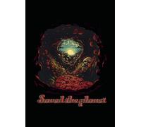 Saved the Planet Grid Dark Humor Journal - A4 0.5cm (0.196 inch) Diced Paper, 120 Pages: Satirical Gothic Graph Paper Notebook for Fans of Dark Humor, Eco Irony, and Alternative Aesthetics