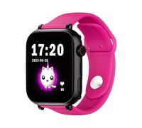 SaveFamily GPSSWPNEGRSILFUCSIA smartwatch e orologio sportivo 47 cm (1.85) 40 mm Digitale Touch screen 4G Nero Wi-Fi GPS (satellitare)