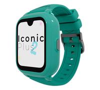 SaveFamily Iconic Plus 2 | Smartwatch per Bambini con Localizzatore GPS, Chiamate, Video, IA, Pulsante SOS, Whatsapp, Spotify, Misuratore di Temperatura | Colore Menta
