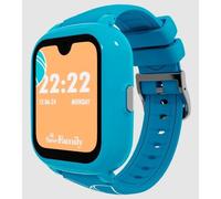 SaveFamily Iconic Plus 2 4G GPS WiFi 40mm Touchscreen Blu IP67 Bambini S Sblocco Faciale SOS