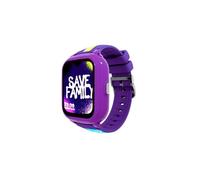 SaveFamily Iconic Plus 2 4G GPS WiFi 40mm Touchscreen Viola IP67 Bambini S Face Unlock SOS
