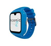 SaveFamily Iconic Plus 2 | Smartwatch per Bambini con Localizzatore GPS, Chiamate, Video, IA, Pulsante SOS, Whatsapp, Spotify, Misuratore di Temperatura | Colore Blu