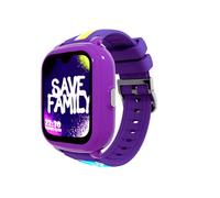 SaveFamily Iconic Plus 2 | Smartwatch per Bambini con Localizzatore GPS, Chiamate, Video, IA, Pulsante SOS, Whatsapp, Spotify, Misuratore di Temperatura | Modello Graffiti